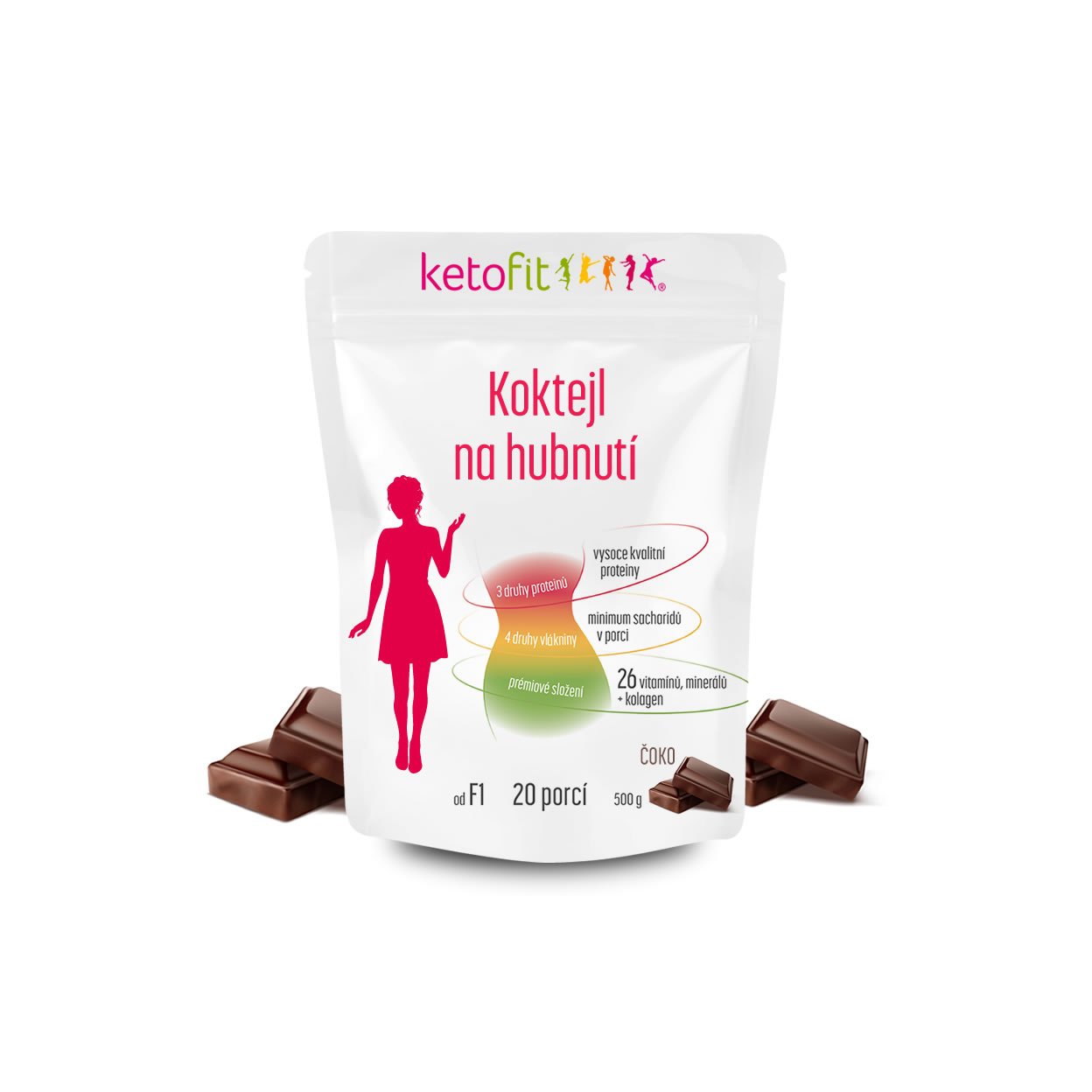 Proteinový koktejl Čoko | 500 g