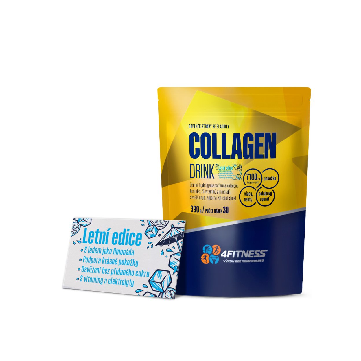 Collagen drink - elektrolytický nápoj v letní edici.