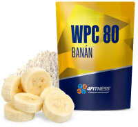 WPC 80 banán whey protein | 1 kg
