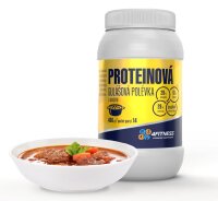 Gulášová proteinová polévka s masem 406 g | 14 porcí