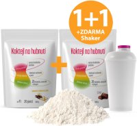 1+1 Shake na hubnutí | Vanilka a Čoko + Shaker ZDARMA