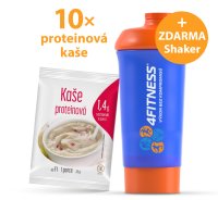 10x proteinová kaše na hubnutí + ZDARMA shaker