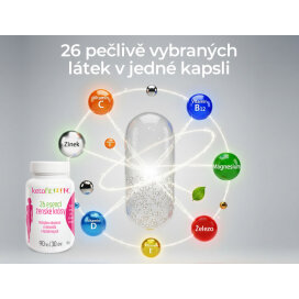 Multivitamín pro ženy 4Fitness, doplňky stravy pro vitalitu a rovnováhu.