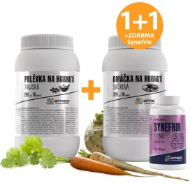 Dietní polévka a omáčka 4Fitness pro redukci váhy, proteinová jídla na hubnutí se Synefrinem jako dárkem, kvalitní fitness strava v prášku s nízkým obsahem kalorií.