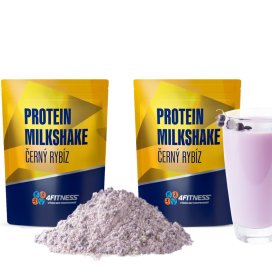 Protein milkshake černý rybíz 2 kilová balení od 4fitness