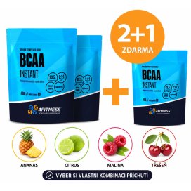 2+1 BCAA s příchutí - výběr příchutí v košíku | 1200 g