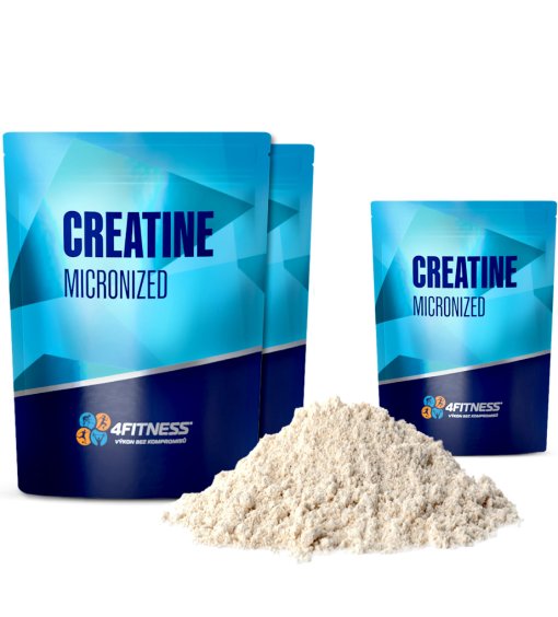 Kreatin monohydrát 4Fitness 2+1 zdarma, fitness doplňky stravy.