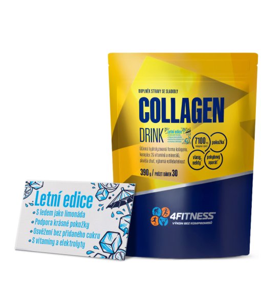 Collagen drink - elektrolytický nápoj v letní edici.