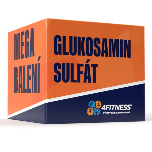 Glukosamin sulfát 4Fitness, výhodné balení kloubní výživy.