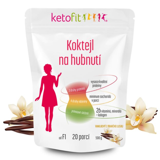 Proteinový koktejl Vanilka | 500 g