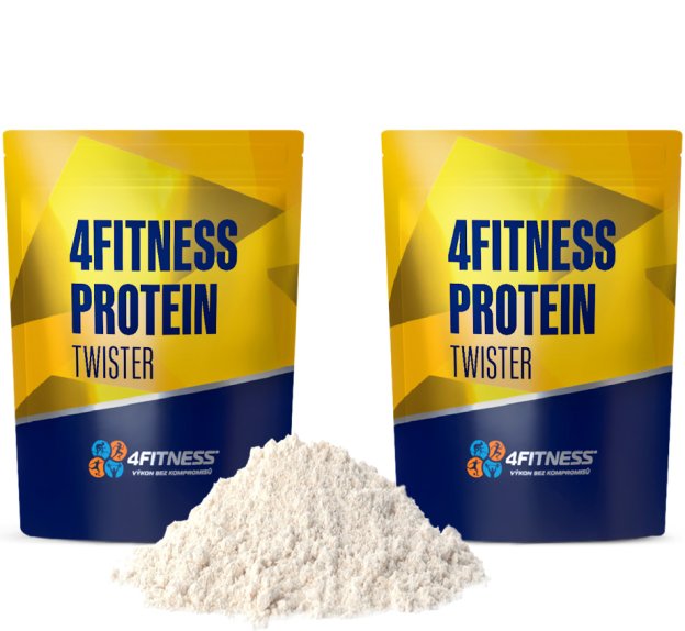 Protein Twister od 4FITNESS. 2 kg balení za zvýhodněnou cenu.