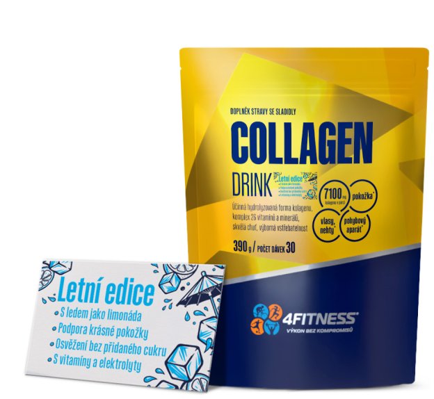 Collagen drink - elektrolytický nápoj v letní edici.
