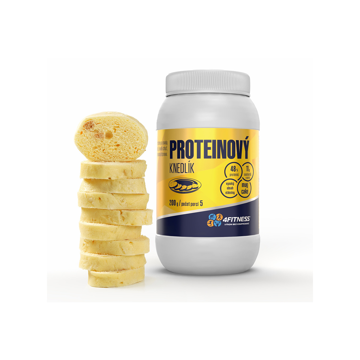 Knedlík s minimem sacharidů